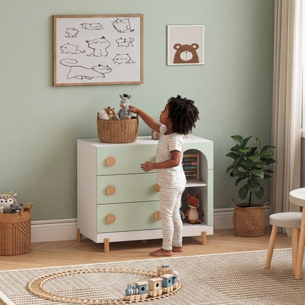 Cómoda para niños Vaarentaa [en.casa]