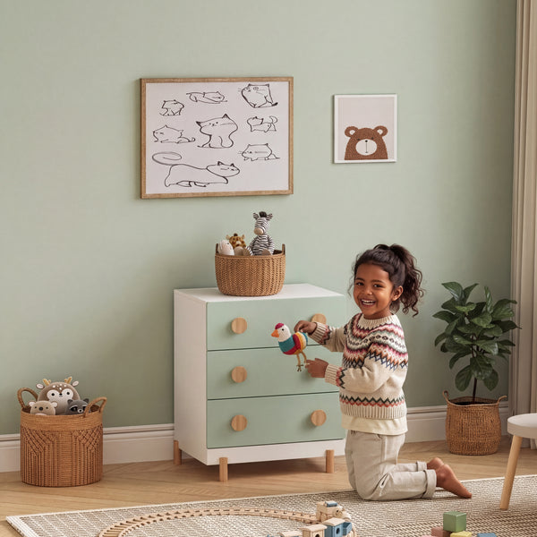 Cómoda para niños Vaarentaa [en.casa]