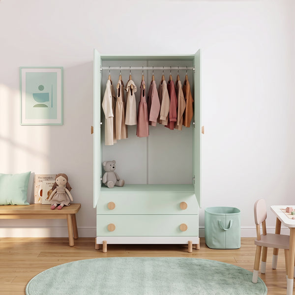 Armario para ropa infantil Vaarentaa [en.casa]
