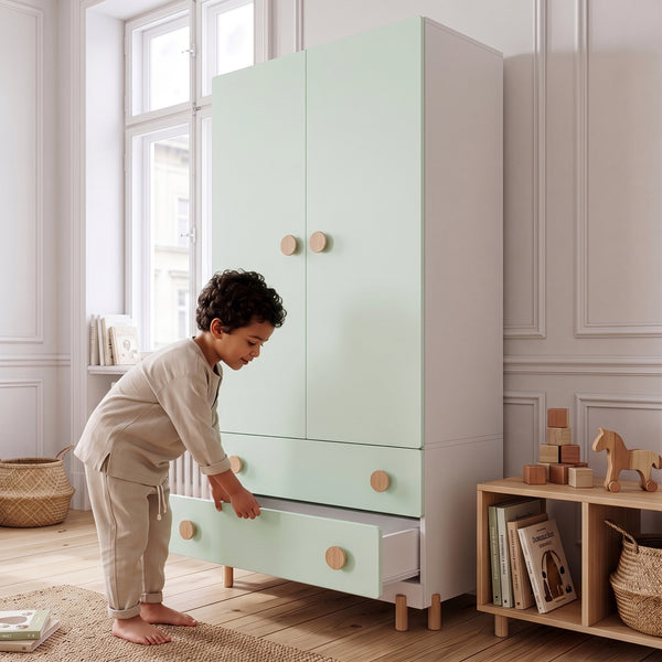 Armario para ropa infantil Vaarentaa [en.casa]