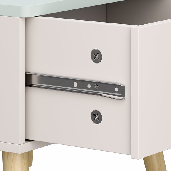 Mesita de noche para niños Sandnes 31x38x30 cm [en.casa]