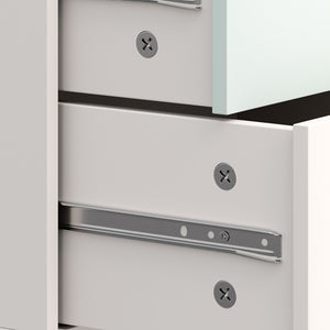 Cómoda infantil Sandnes con 3 cajones [en.casa]