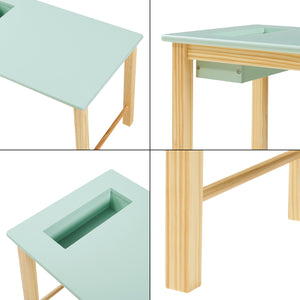 Escritorio infantil con silla Skjåk [en.casa]