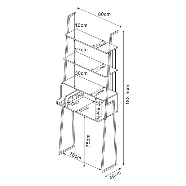 Conjunto de muebles Storfjord [en.casa]