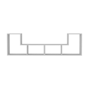 Conjunto de muebles modulares Hustersurd de 2 piezas [en.casa]