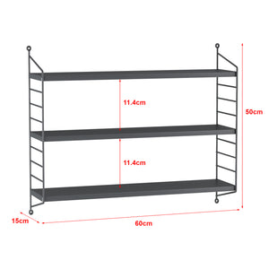 Estantería de pared Strängnäs [en.casa]