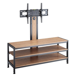 Soporte de Pie para TV Stockholm con mesa 120x40x108cm - Negro [pro.tec]
