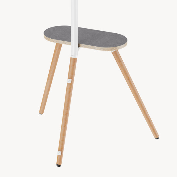 Soporte para televisión Valle con estante [pro.tec]
