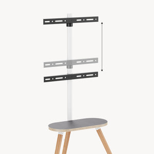 Soporte para televisión Valle con estante [pro.tec]