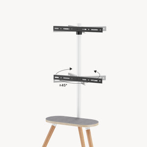 Soporte para televisión Valle con estante [pro.tec]