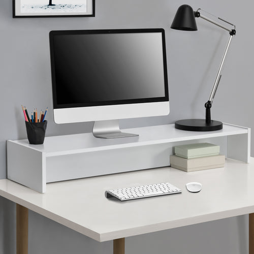 Estante para monitor Flenserg 100x27x15 cm en varios colores en.casa - premiumXL