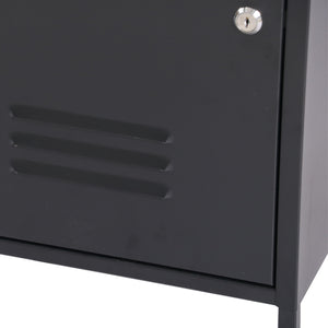 Mesita de noche Hausjärvi juego de 2 piezas con tirador de puerta a la derecha y a la izquierda [en.casa]