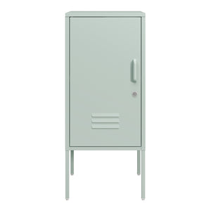 Mesita de noche Hausjärvi 82x35x35 cm acero [en.casa]