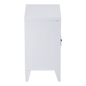 Mesita de noche Inari juego de 2 acero [en.casa]