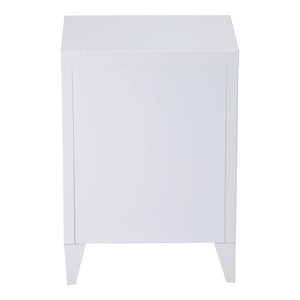 Mesita de noche Inari juego de 2 acero [en.casa]