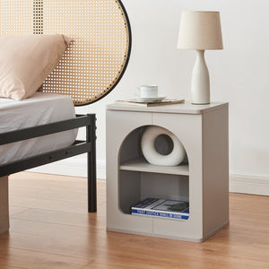 Mesita de noche Trorhun [en.casa]