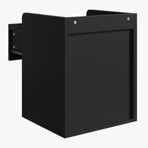 Mesita de noche Nand cajón + 1 compartimento 55x45x39 cm [en.casa]