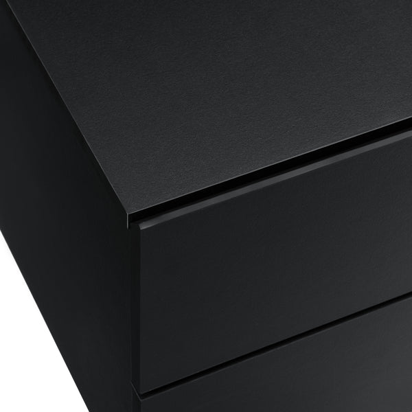 Mesita de noche colgante Ampfing con 2 cajones en varios colores [en.casa]