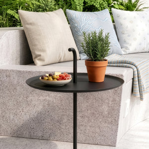 Mesa auxiliar de jardín Calimera 56,5x38 cm - [casa.pro]
