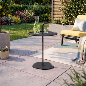 Mesa auxiliar de jardín Calimera 56,5x38 cm - [casa.pro]