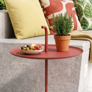 Mesa auxiliar de jardín Calimera 57x38 cm - [casa.pro]