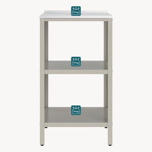 Estantería de pie para Jardín Bolognano 92x50x50 cm - [casa.pro] 