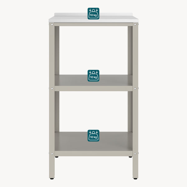 Estantería de pie para Jardín Bolognano 92x50x50 cm - [casa.pro] 