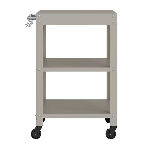 Carro de servicio para jardín Bolognano 81x50x50 cm - [casa.pro]