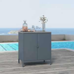 Armario Exterior Bolognano 92x80x50 cm - [casa.pro]