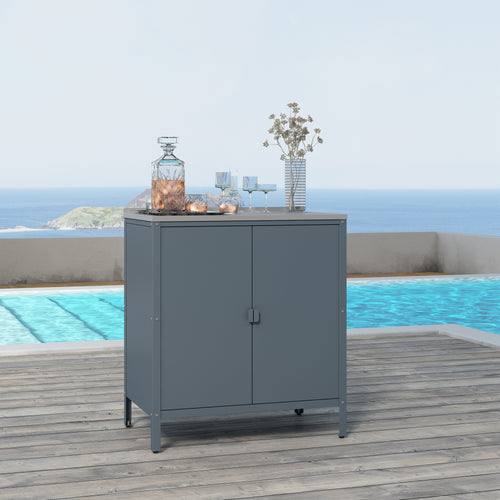 Armario Exterior Bolognano 92x80x50 cm - [casa.pro]
