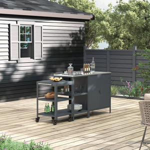 Conjunto de armario exterior Bolognano - [casa.pro]