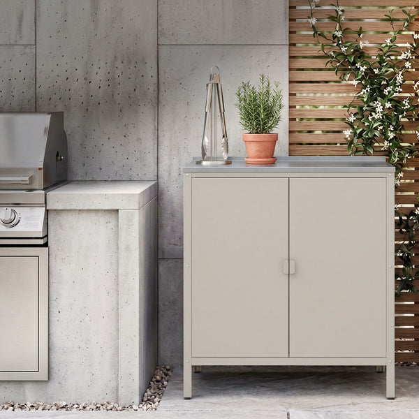 Armario Exterior Bolognano 92x80x50 cm - [casa.pro]
