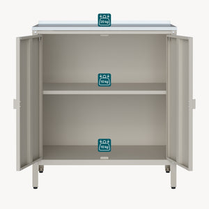 Armario Exterior Bolognano 92x80x50 cm - [casa.pro]
