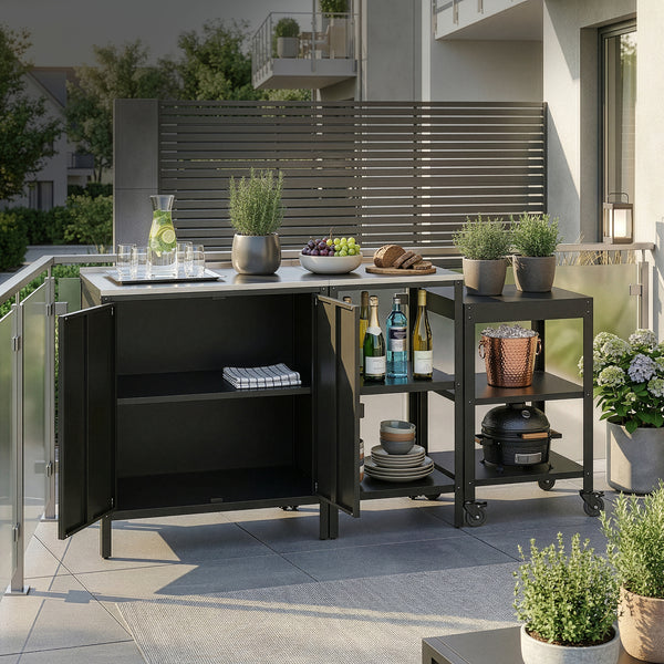 Conjunto de armario exterior Bolognano - [casa.pro]