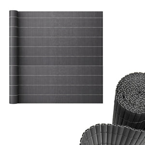 Cañizo PVC Cefalu ocultación doble cara Antracita [casa.pro]
