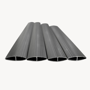 Cañizo PVC Cefalu ocultación doble cara Antracita [casa.pro]
