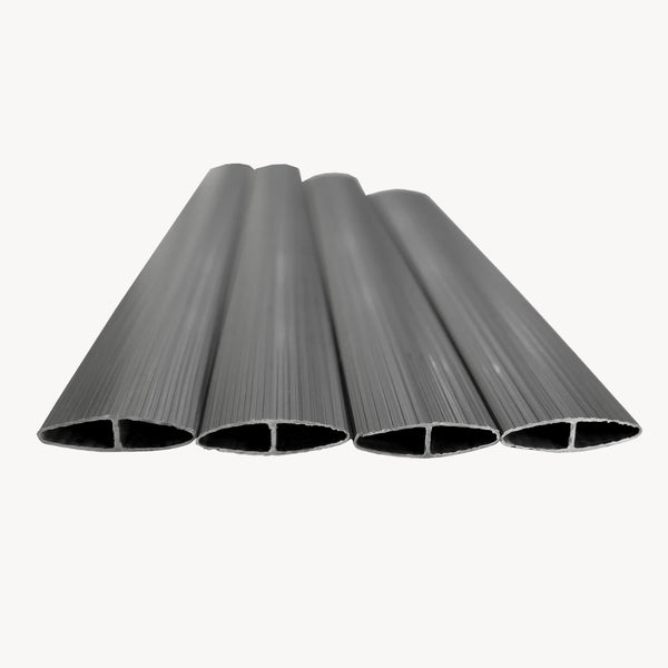 Cañizo PVC Cefalu ocultación doble cara Antracita [casa.pro]