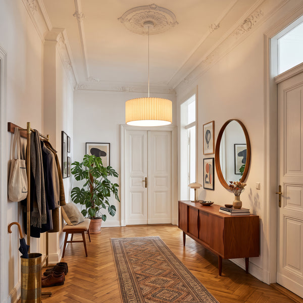 Lámpara colgante Kupimi Ø45 cm Beige [lux.pro]