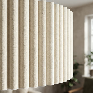 Lámpara colgante Kupimi Ø45 cm Beige [lux.pro]