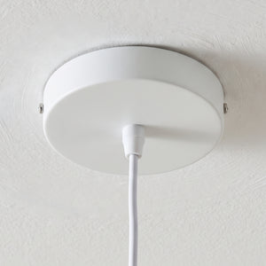 Lámpara colgante Kupimi Ø45 cm Beige [lux.pro]