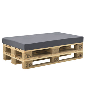 Funda de cojín para palet 120x80x10 cm repelente al agua neu.haus - premiumXL