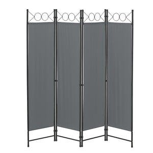 Separador de ambientes Saragossa 4 piezas 160x171 cm varios colores en.casa - premiumXL