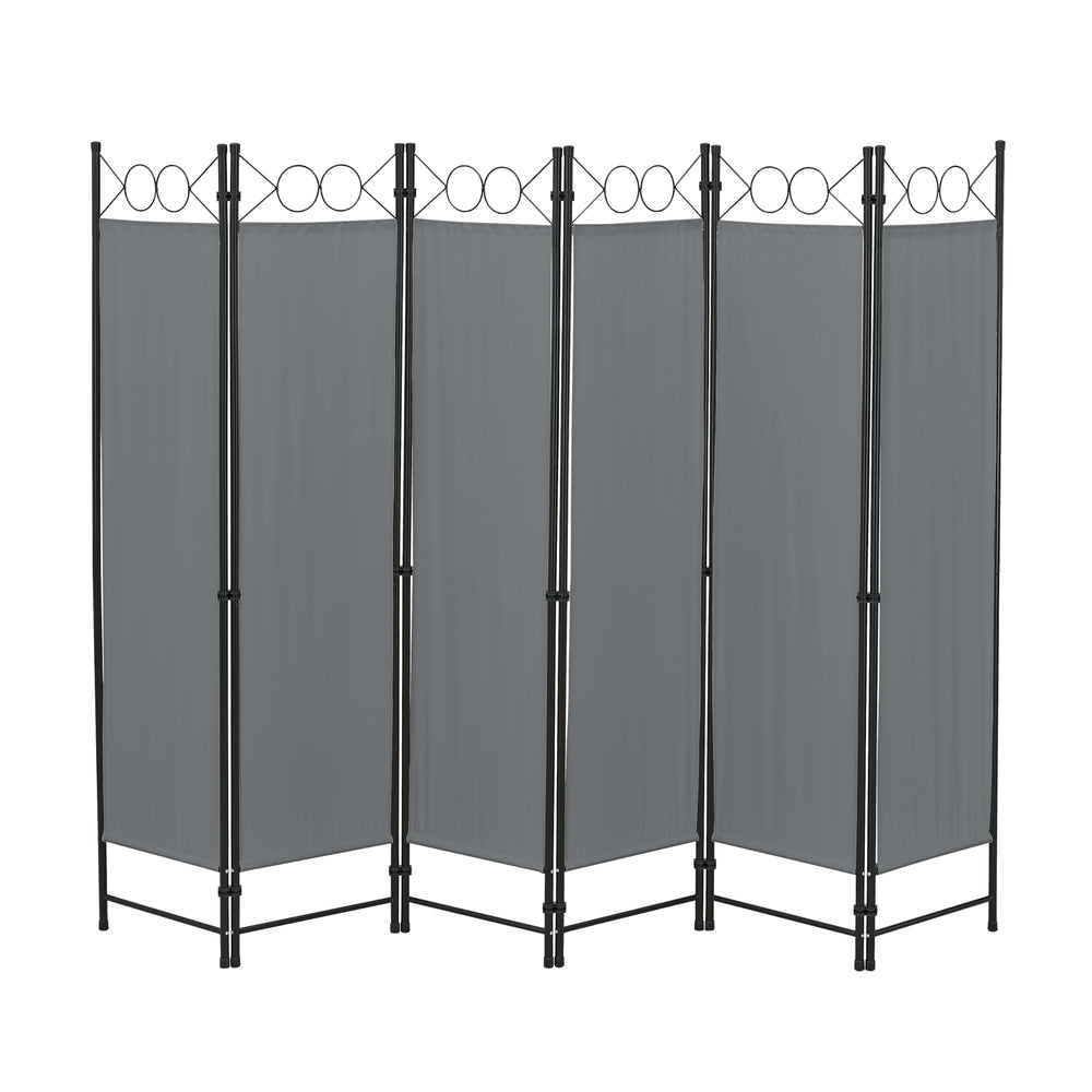 Separador de ambientes Saragossa 6 piezas 240x171 cm varios colores en.casa - premiumXL