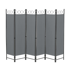 Separador de ambientes Saragossa 6 piezas 240x171 cm varios colores en.casa - premiumXL