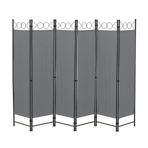 Separador de ambientes Saragossa 6 piezas 240x171 cm varios colores en.casa - premiumXL