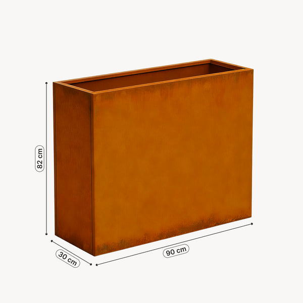 Jardinera Vaargel acero - [casa.pro]