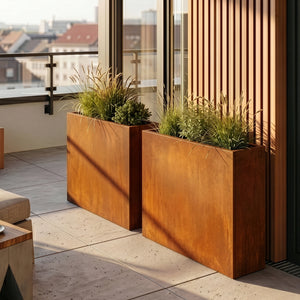Jardinera Vaargel acero - [casa.pro]