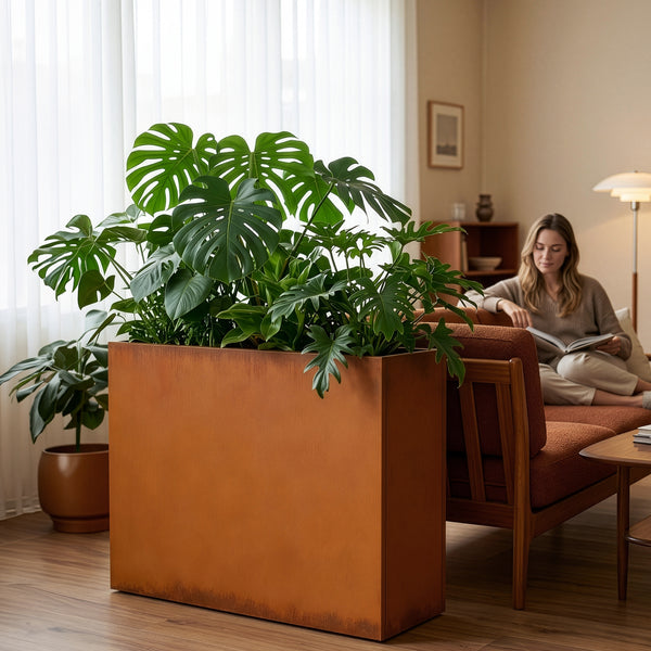 Jardinera Vaargel acero - [casa.pro]