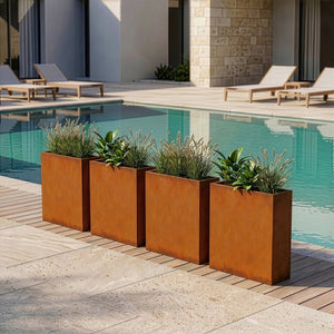 Jardinera Vaargel acero - [casa.pro]