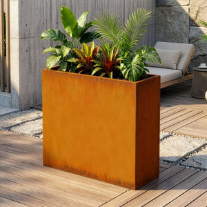 Jardinera Vaargel acero - [casa.pro]
